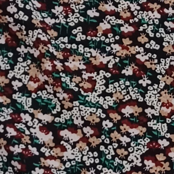 Women's Ann Taylor Lightweight Floral Print Long Sleeve Size Large - Picture 10 of 10